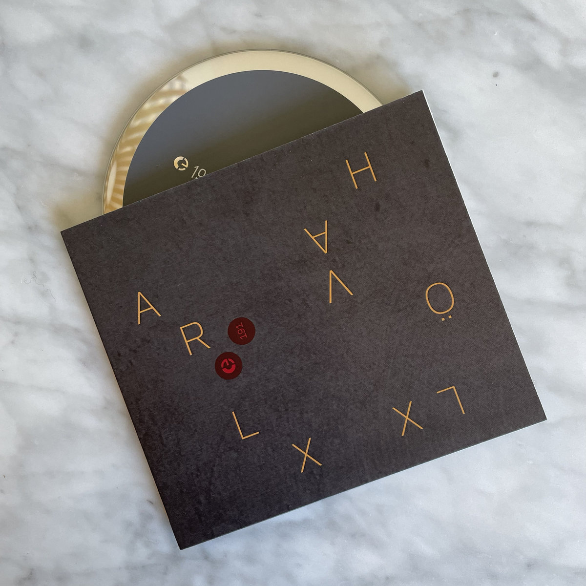 Haarvöl + Xoán-Xil López - The Uncanny Organization Of Timeless Time - CD - Image 2