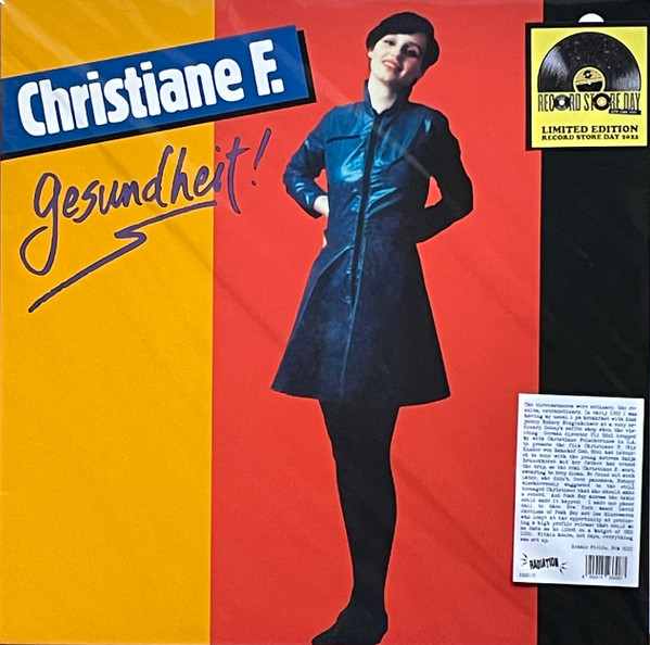 Christiane F. - Gesundheit! - LP (Red Splattered)