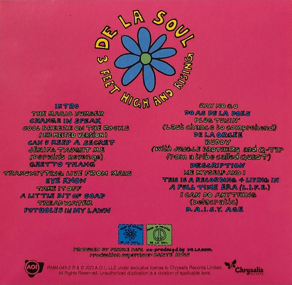 De La Soul - 3 Feet High and Rising - CD - Image 2