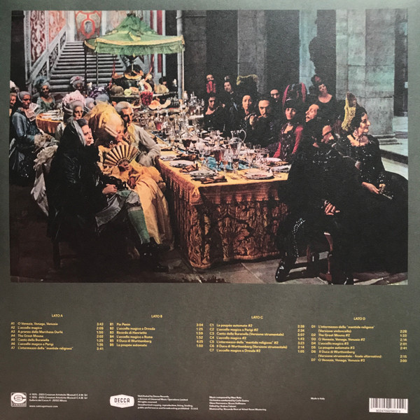 Nino Rota - Il Casanova Di Federico Fellini - OST - 2LP - Image 2