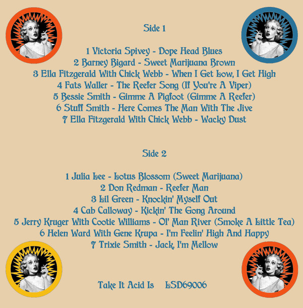 V/A - Sweet Lotus Blossom: A Collection of Vintage Drug Songs from the 20s-40s - LP - Image 2