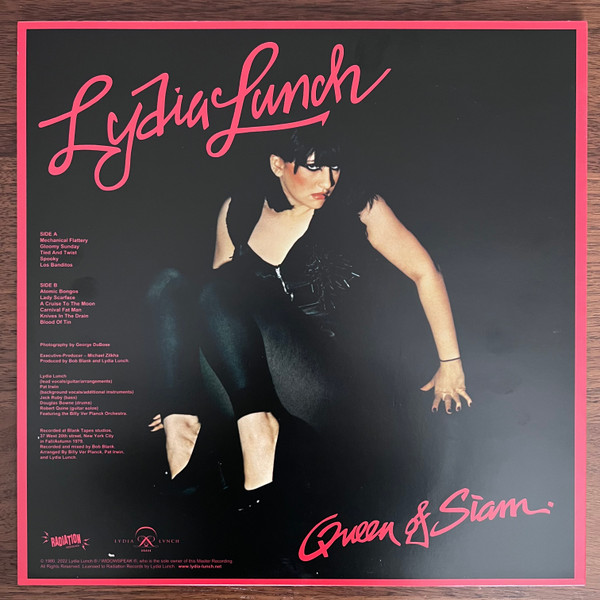 Lydia Lunch - Queen Of Siam - LP - Image 2