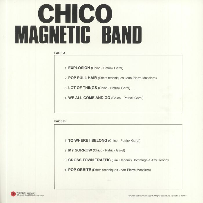 Chico Magnetic Band - Chico Magnetic Band - LP - Image 2