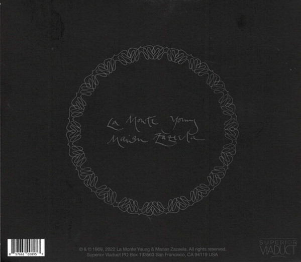 La Monte Young / Marian Zazeela - 31 VII 69 10:26 - 10:49 PM / 23 VIII 64 2:50:45 - 3:11 AM The Volga Delta - CD - Image 2