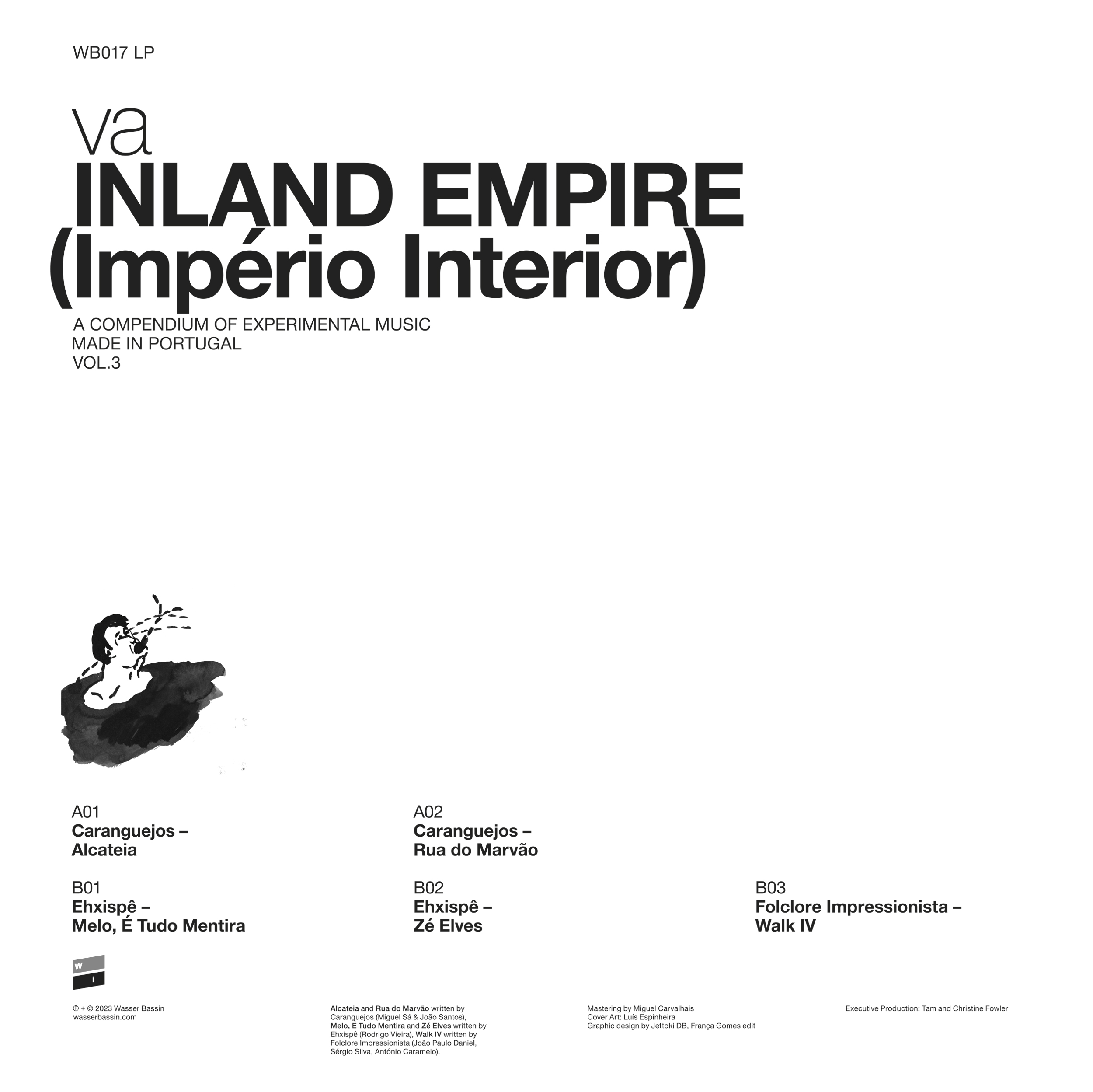 V/A - Inland Empire (Império Interior): A Compendium Of Experimental Music Made In Portugal Vol.3 - LP - Image 2