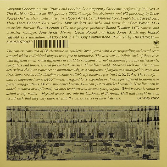 Powell + LCO - 26 Lives - LP (Clear) - Image 2