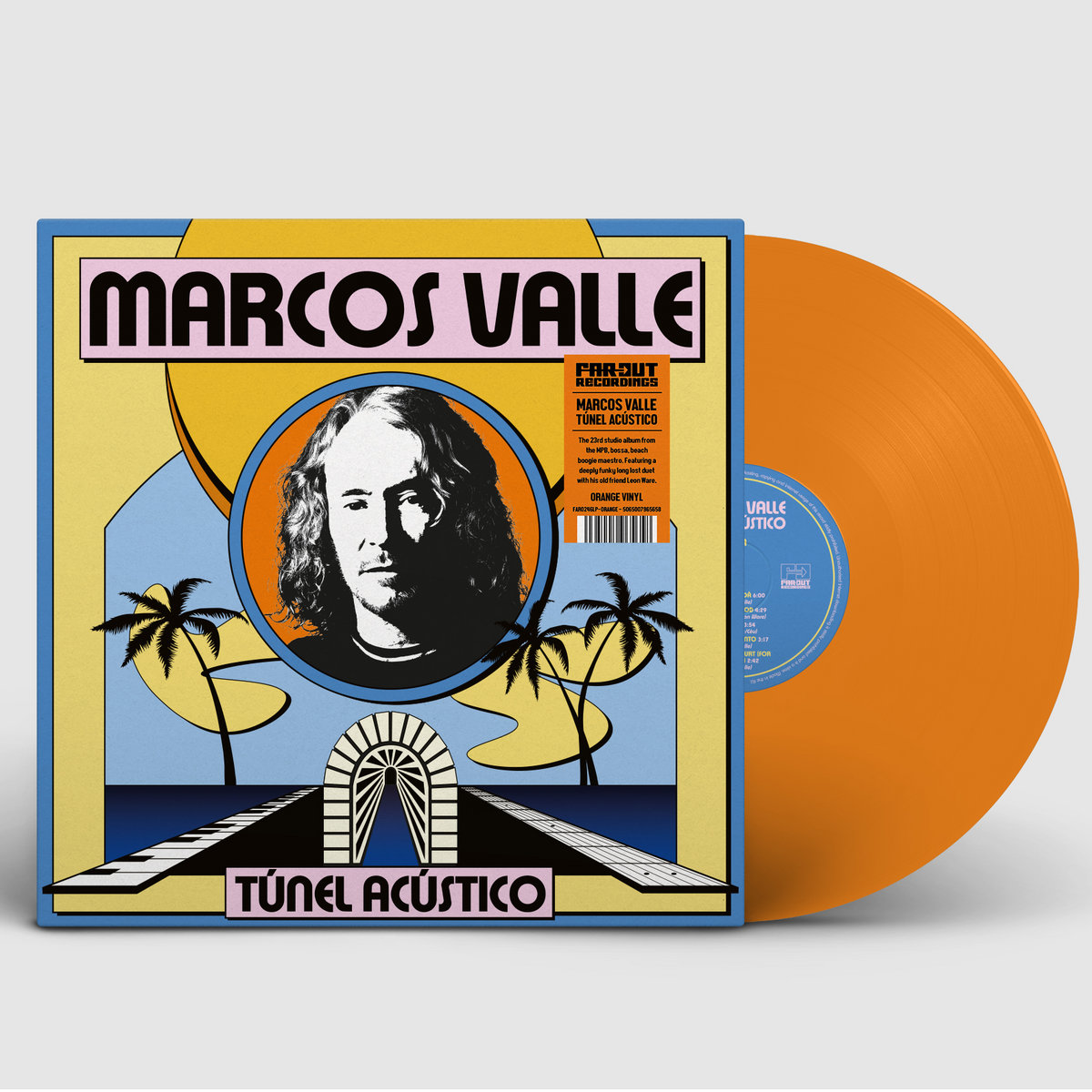 Marcos Valle - Túnel Acústico - LP (Orange) - Image 2