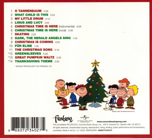 Vince Guaraldi - A Charlie Brown Christmas - CD - Image 2