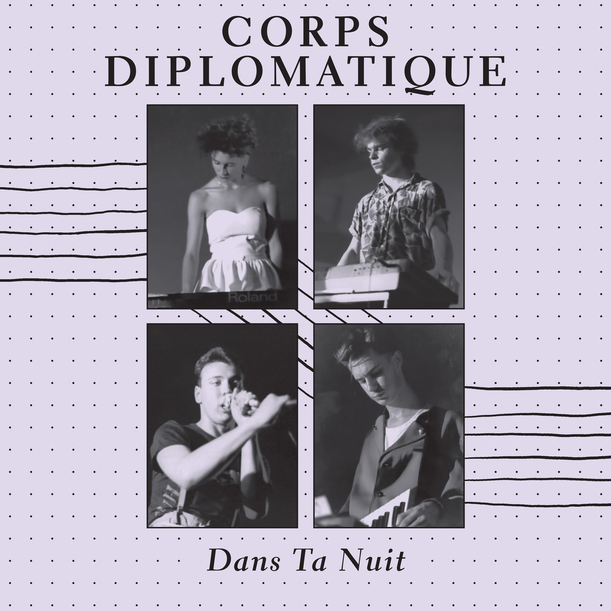 Corps Diplomatique - Dans Ta Nuit - LP