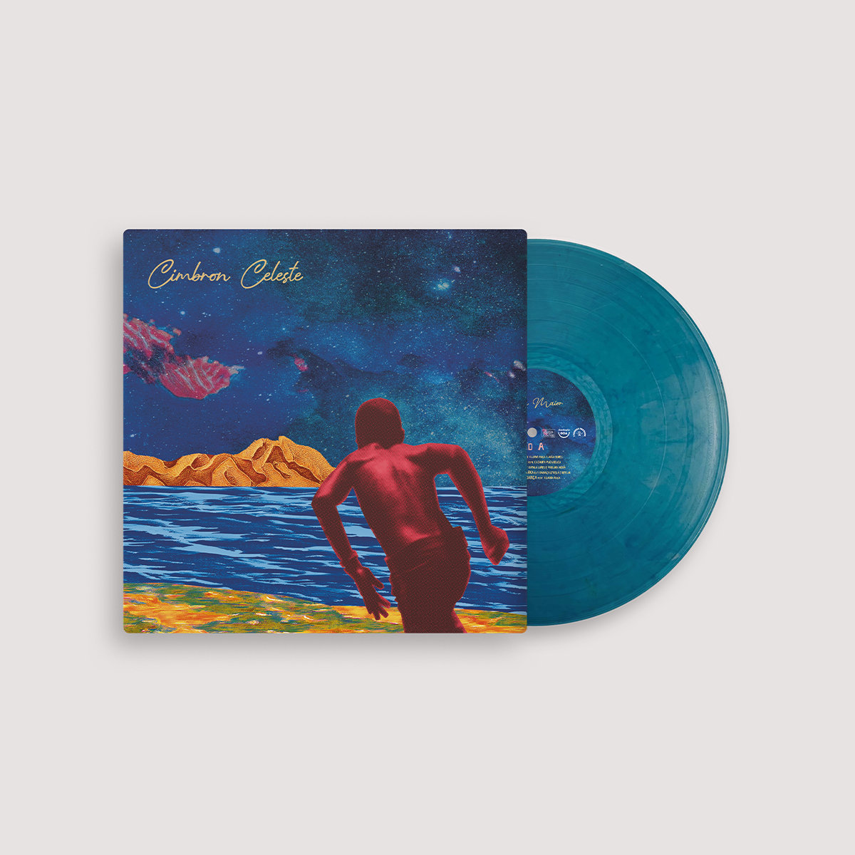 Acácia Maior - Cimbron Celeste - LP (Blue) - Image 2