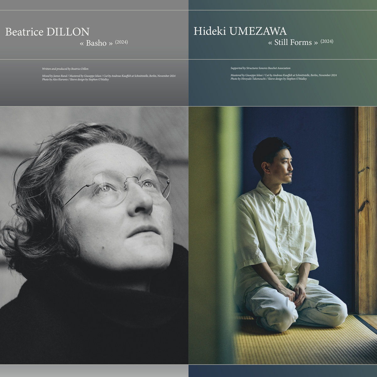 Beatrice Dillon / Hideki Umezawa - Basho / Still Forms - LP