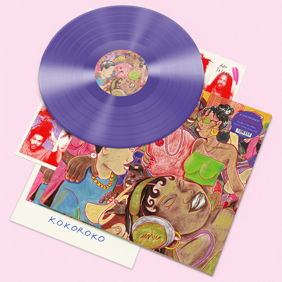 Kokoroko - Tuff Times Never Last - LP (Purple) - Image 2