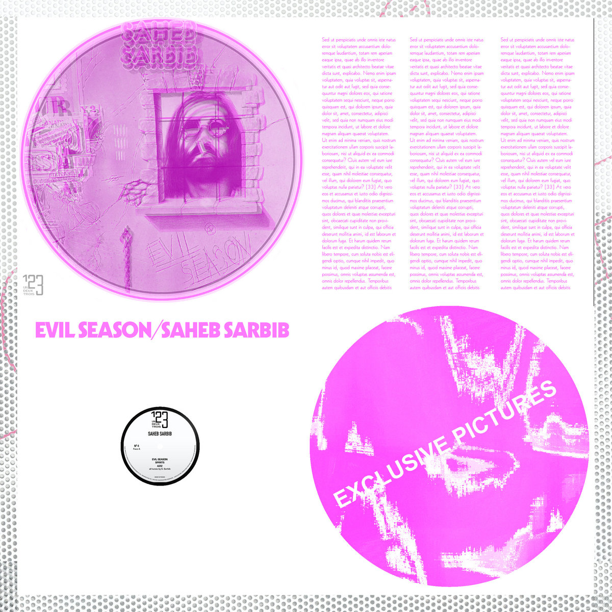 Saheb Sarbib – Evil Season - LP - Image 2