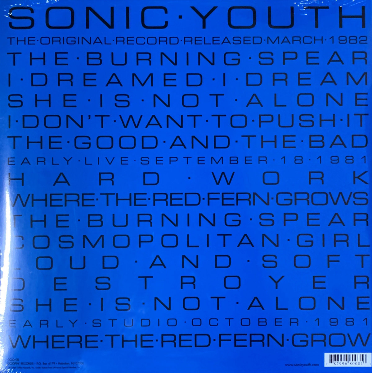 Sonic Youth - Sonic Youth - 2LP - Image 3