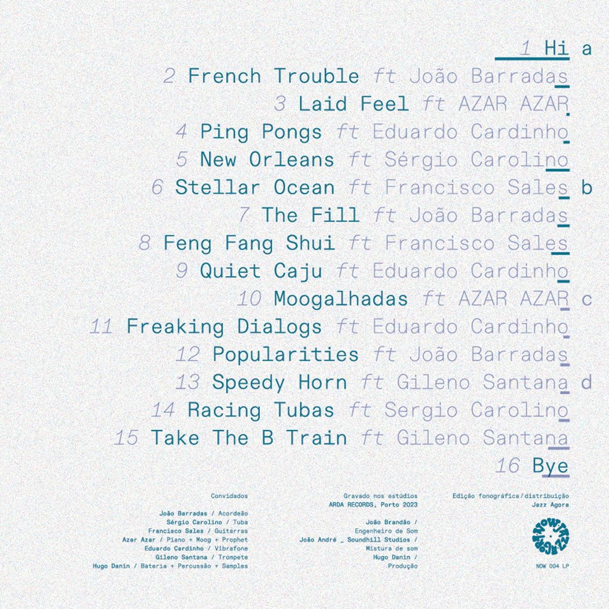 Hugo Danin - Sonologues - 2LP (Crystal) - Image 2