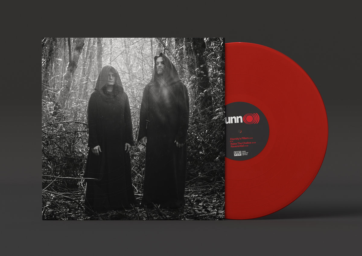 Sunn O))) - Eternity's Pillars B/W Raise The Chalice & Reverential - 12" (Red) - Image 2
