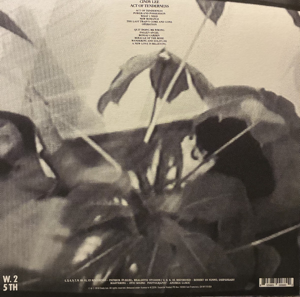 Cindy Lee - Act Of Tenderness - LP - Image 2