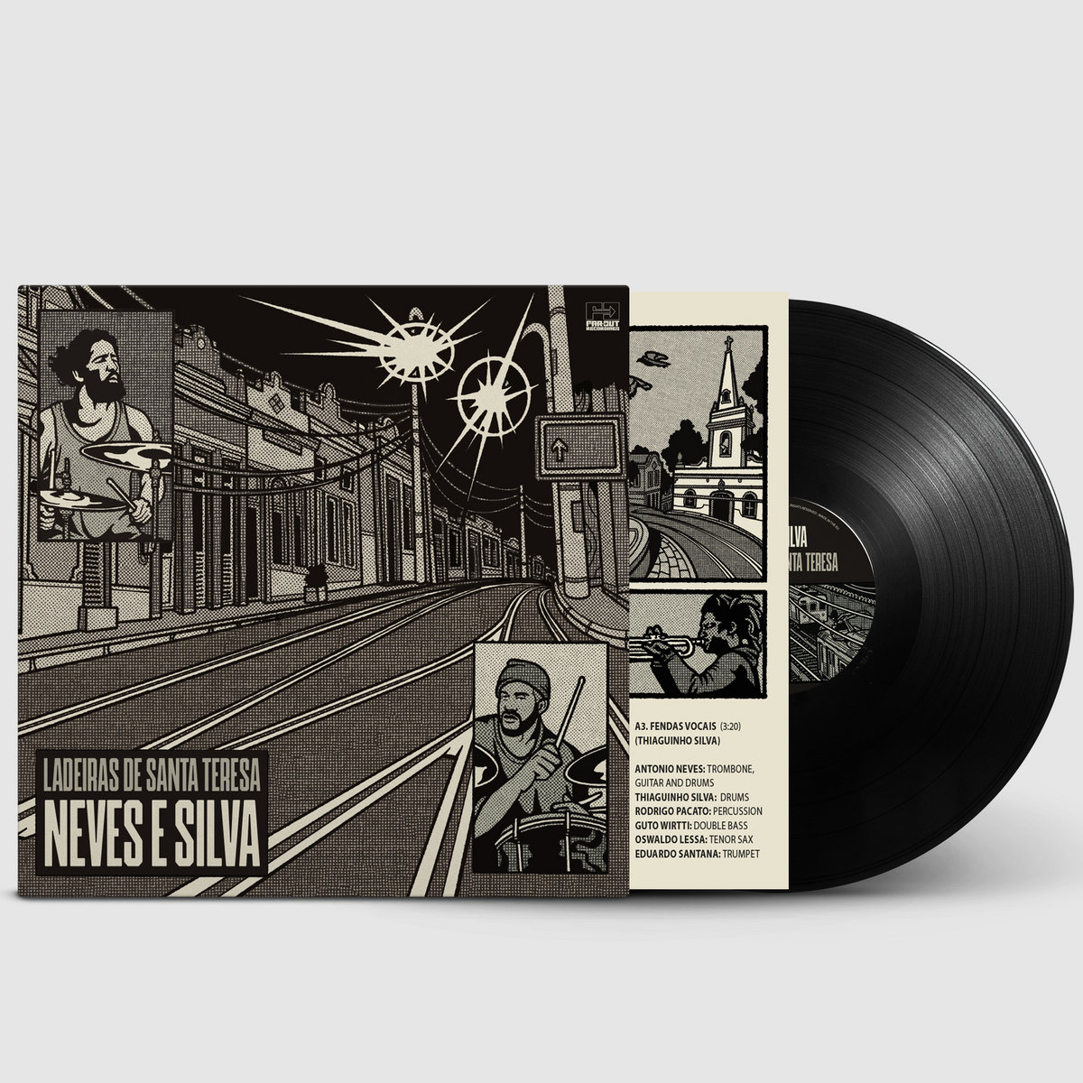 Neves E Silva - Ladeiras De Santa Teresa - LP - Image 2