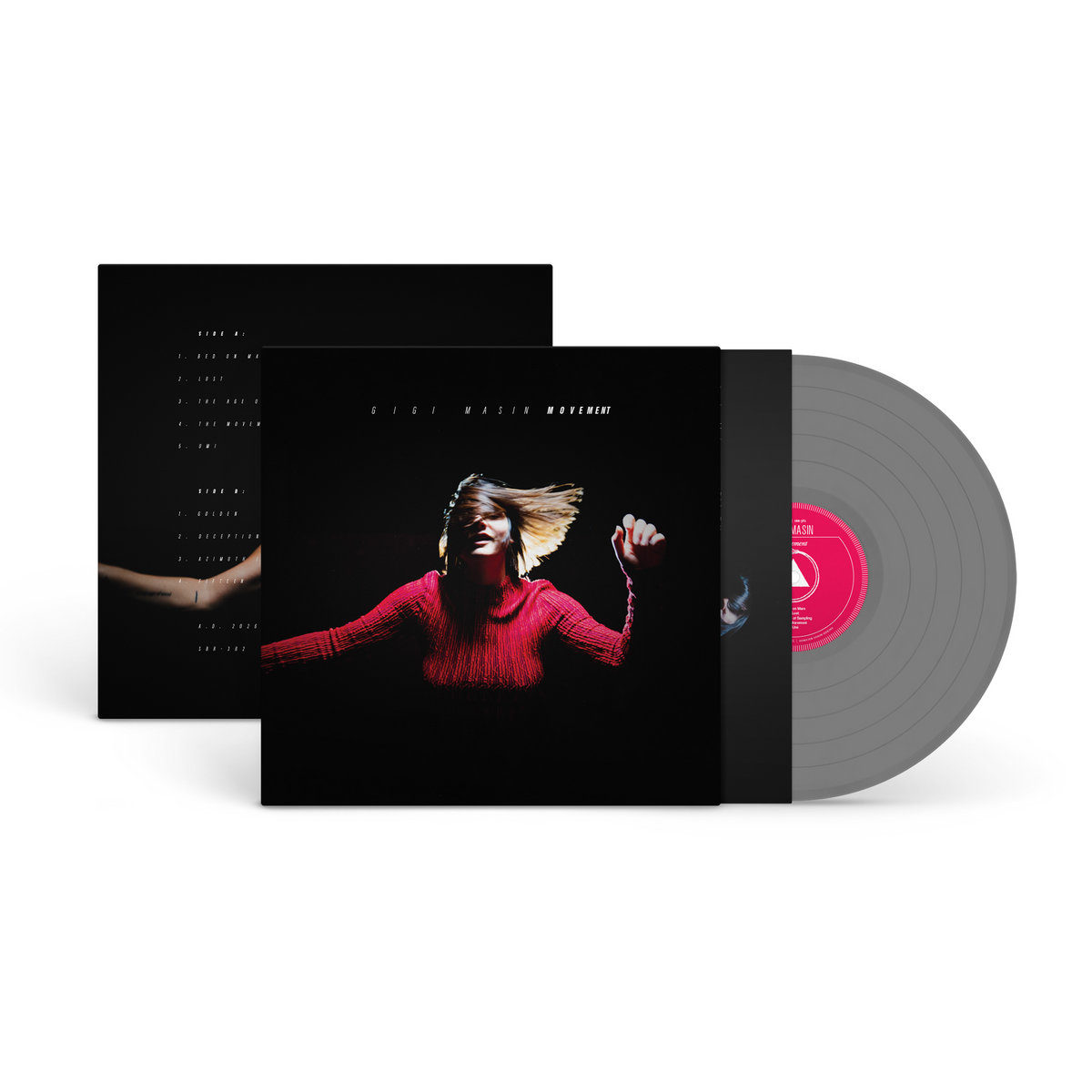 Gigi Masin - Movement - LP (Silver) - Image 2